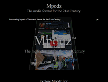 Tablet Screenshot of mpodz.com